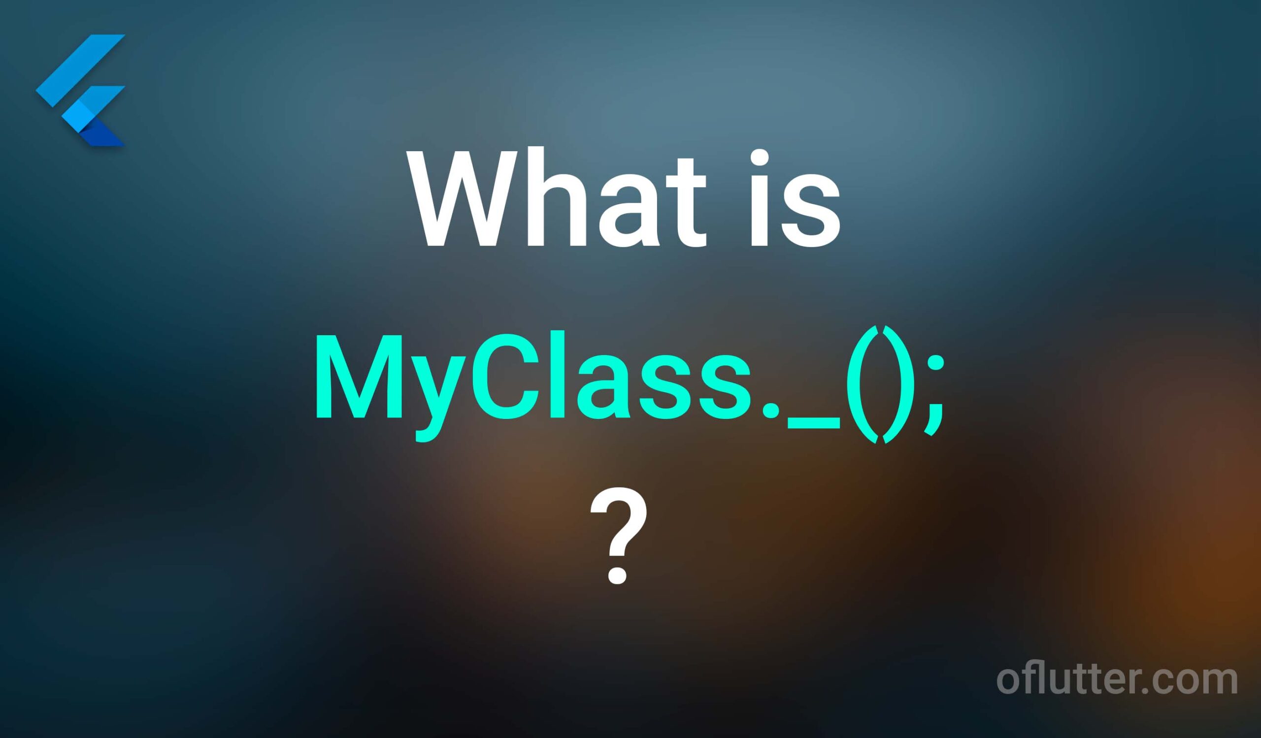 Record tent neutral Flutter: What is MyClass_.() ? aka Private Constructor 2022 - Oflutter.com